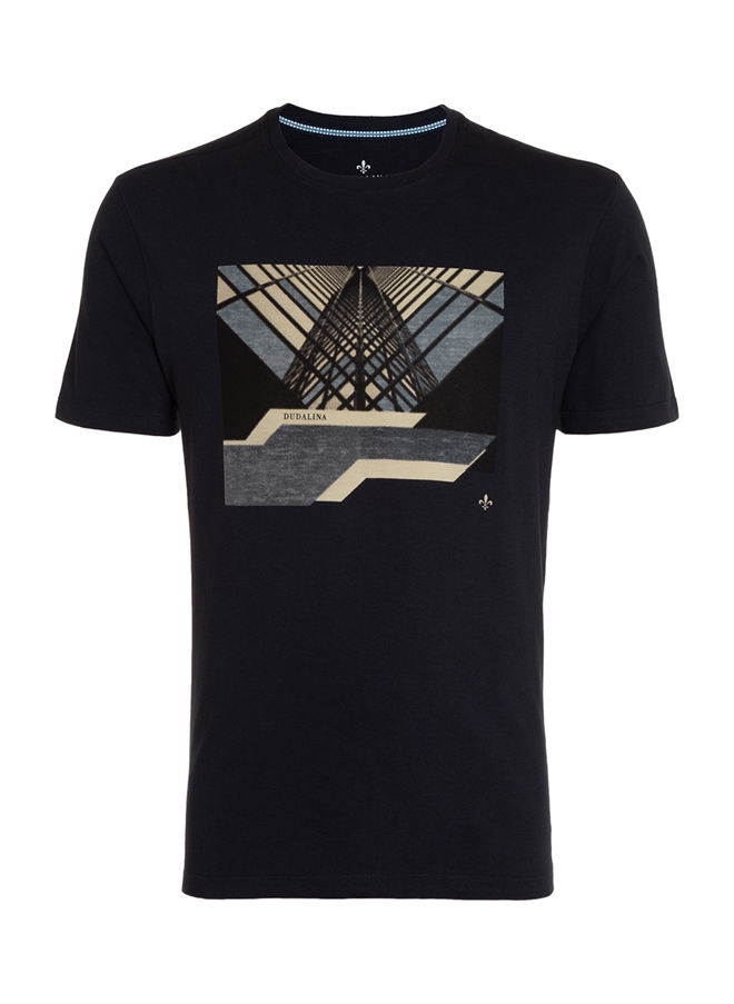 Camiseta Dudalina Mc Dc Perspective Building Masculina