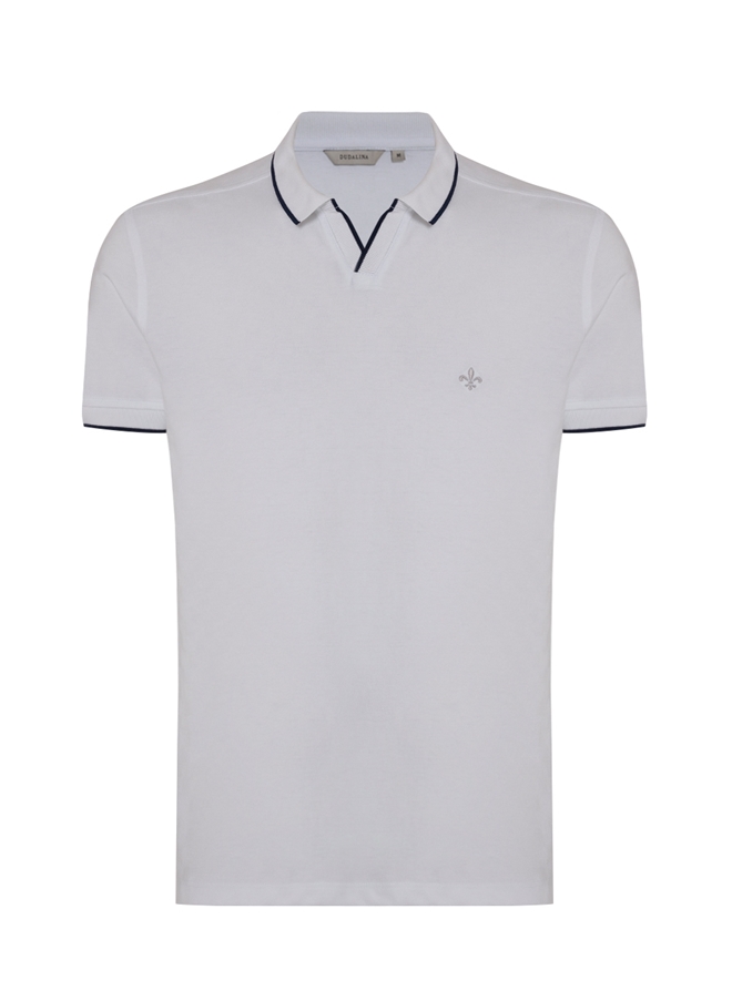 Polo Jacquard Textura Vista Dudalina Masculina Polo