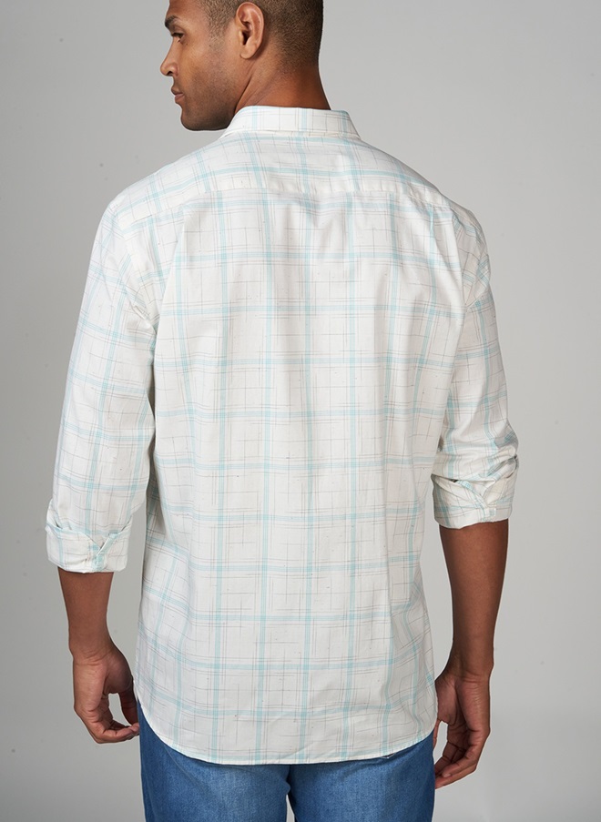 Camisa Comfort Space Dye Dudalina Masculina Camisa Comfort