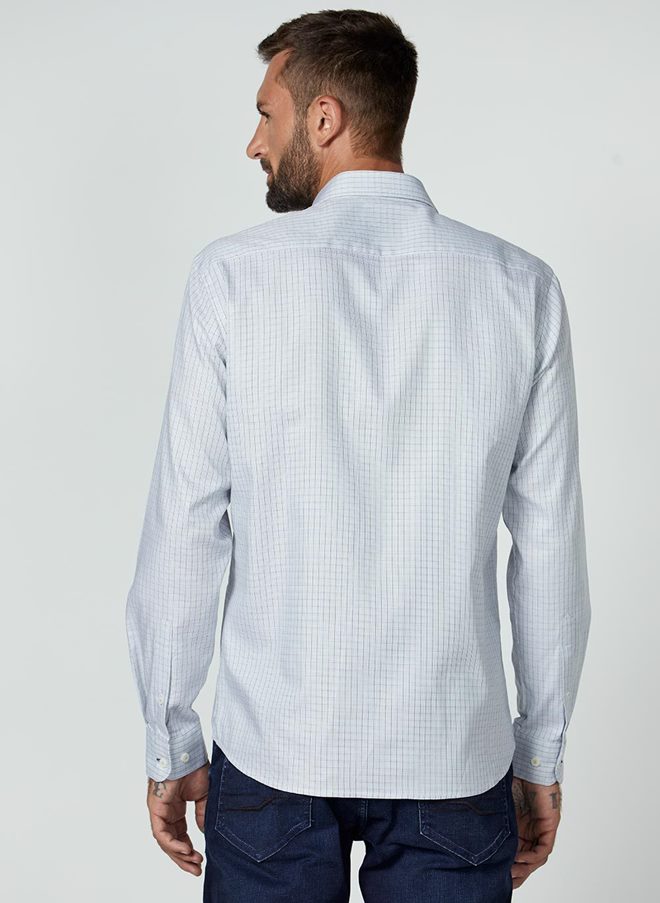 Camisa Slim Xadrez Dudalina Masculina Dudalina Loja Online