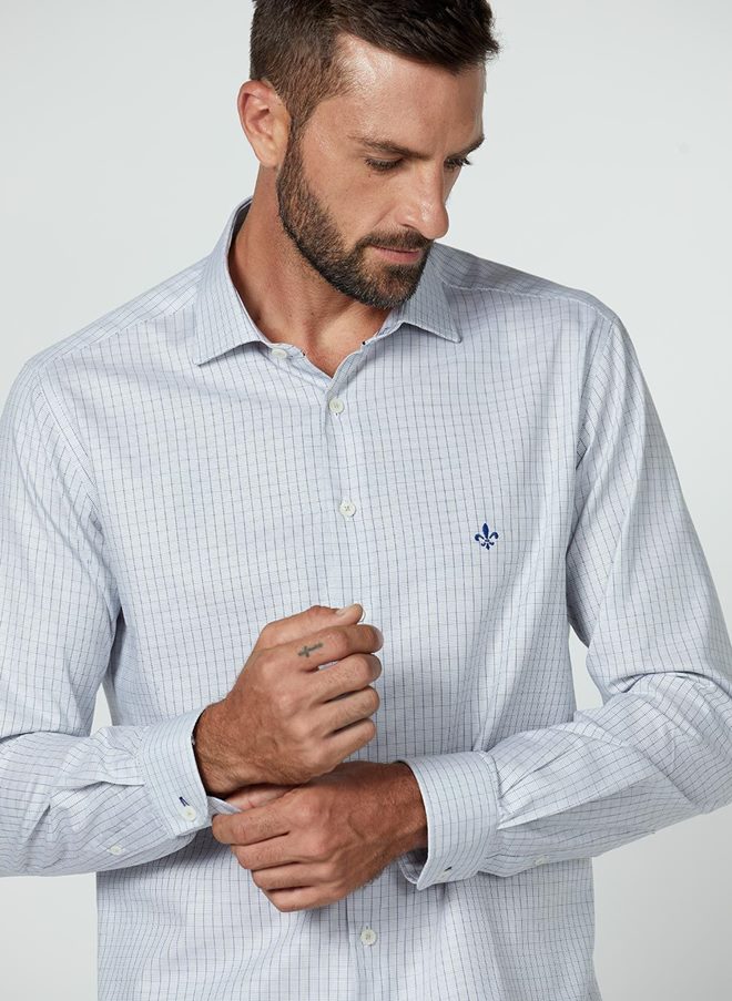 Camisa Slim Xadrez Dudalina Masculina Dudalina Loja Online