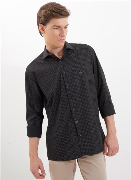 camisa preta dudalina masculina