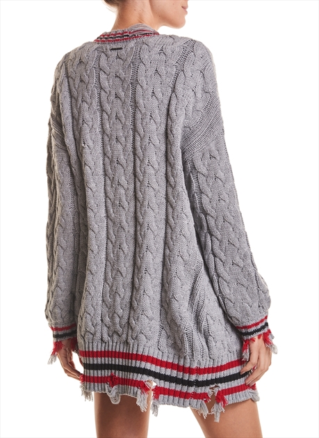 casaco feminino tricot