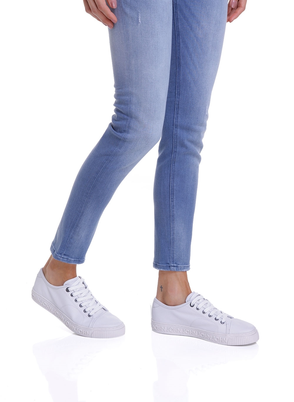 tenis john john feminino branco