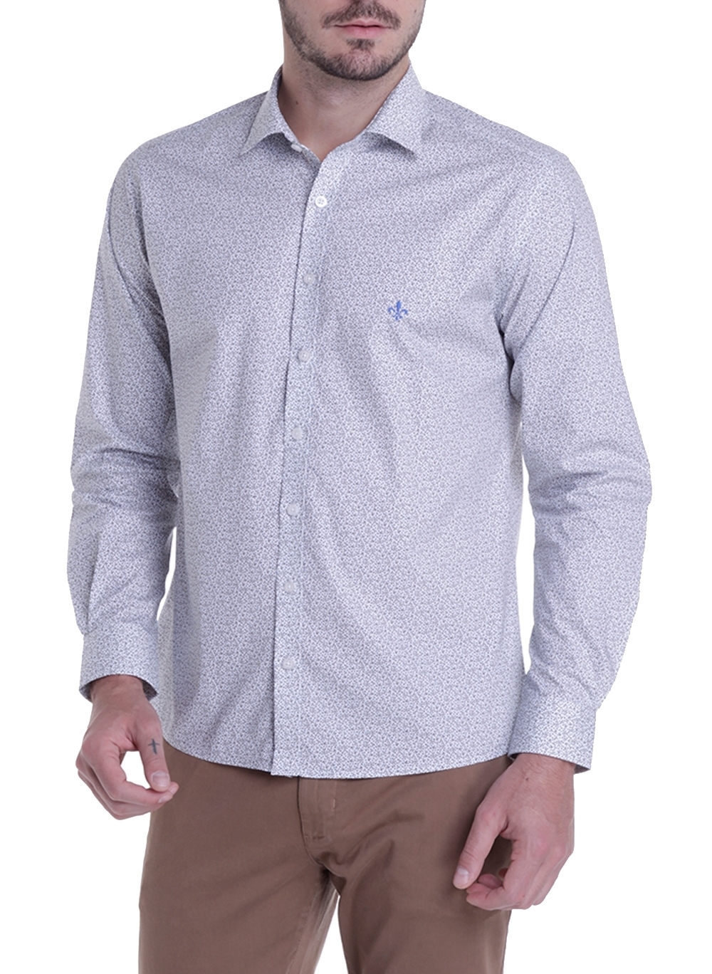 camisa dudalina slim masculina