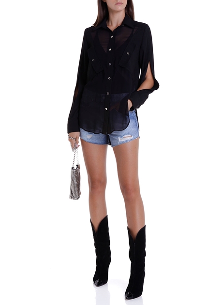 camisa rosa cha