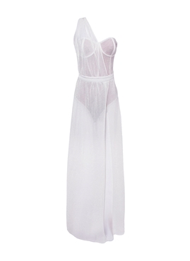 rosa chá vestido