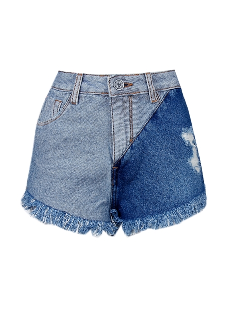 short john john feminino