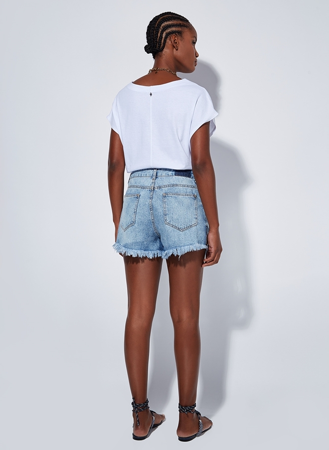 Shorts Le Lis Blanc Carol Feminino 06081252 Shorts Le Lis Blanc Carol Feminino Le Lis