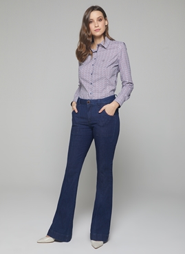 Calça social best sale dudalina feminina