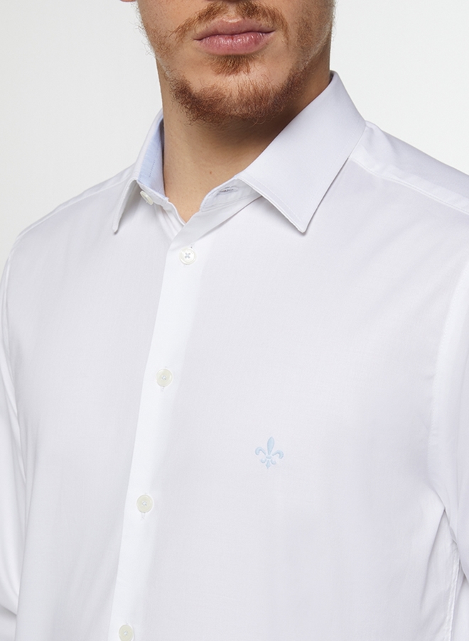 Camisa Dudalina Ml Lisa Stretch Fio Masculina Dudalina Loja Online