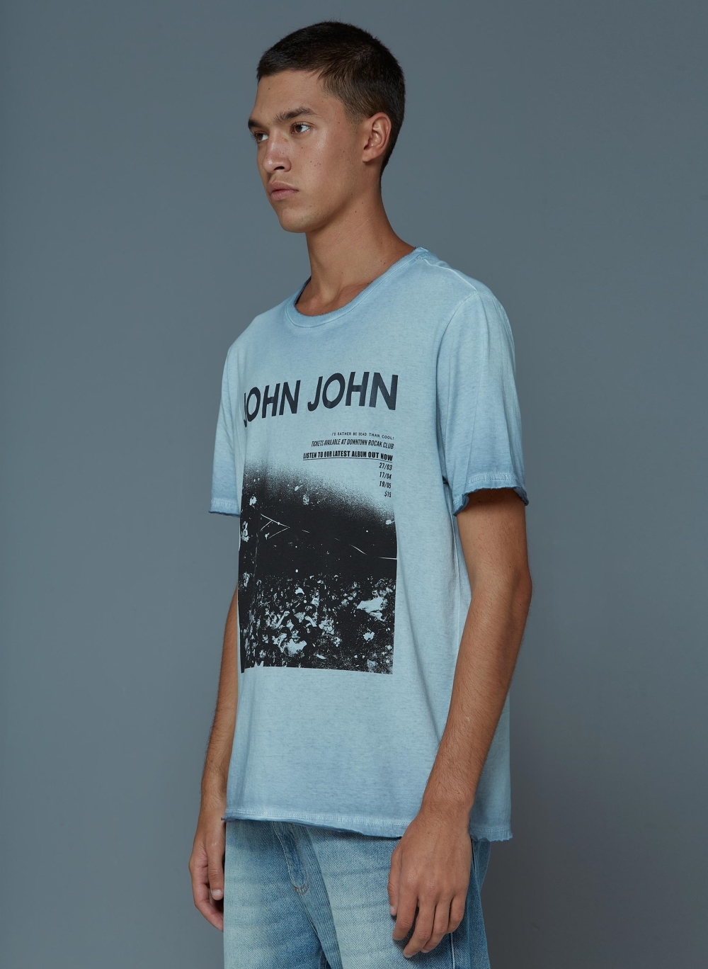 Camiseta Regular Fit Cup John John Masculina 42.54.5339 - Camiseta