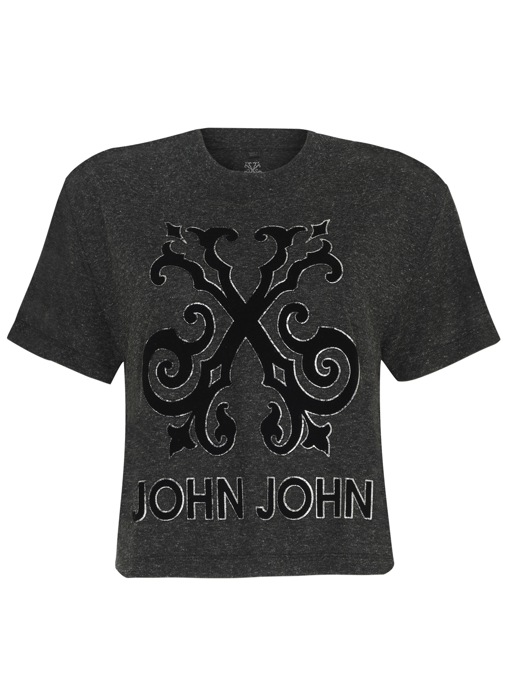 Camiseta feminina john john, pontofrio