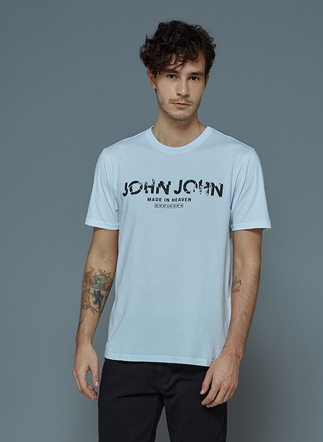 Camiseta John John Cropped Two Dogs E5354