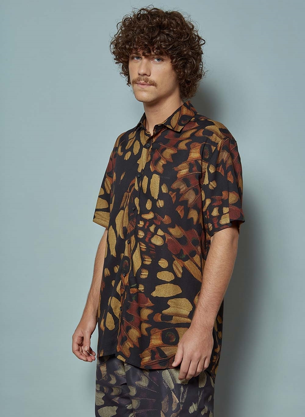 Camisa Masculina Metamorphosis - John John - Preto - Oqvestir