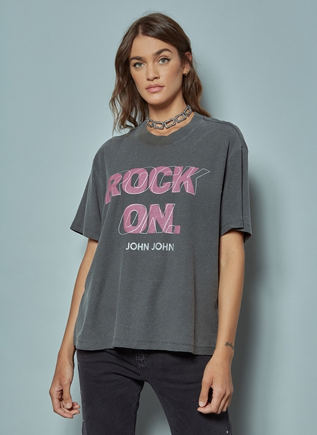 Camiseta John John jj Line Feminina Roxa em Promoção na Americanas