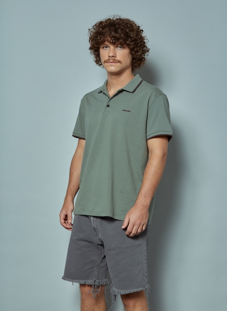 POLO TWO LINES BRANCA JOHN JOHN MASCULINA 86.01.0265