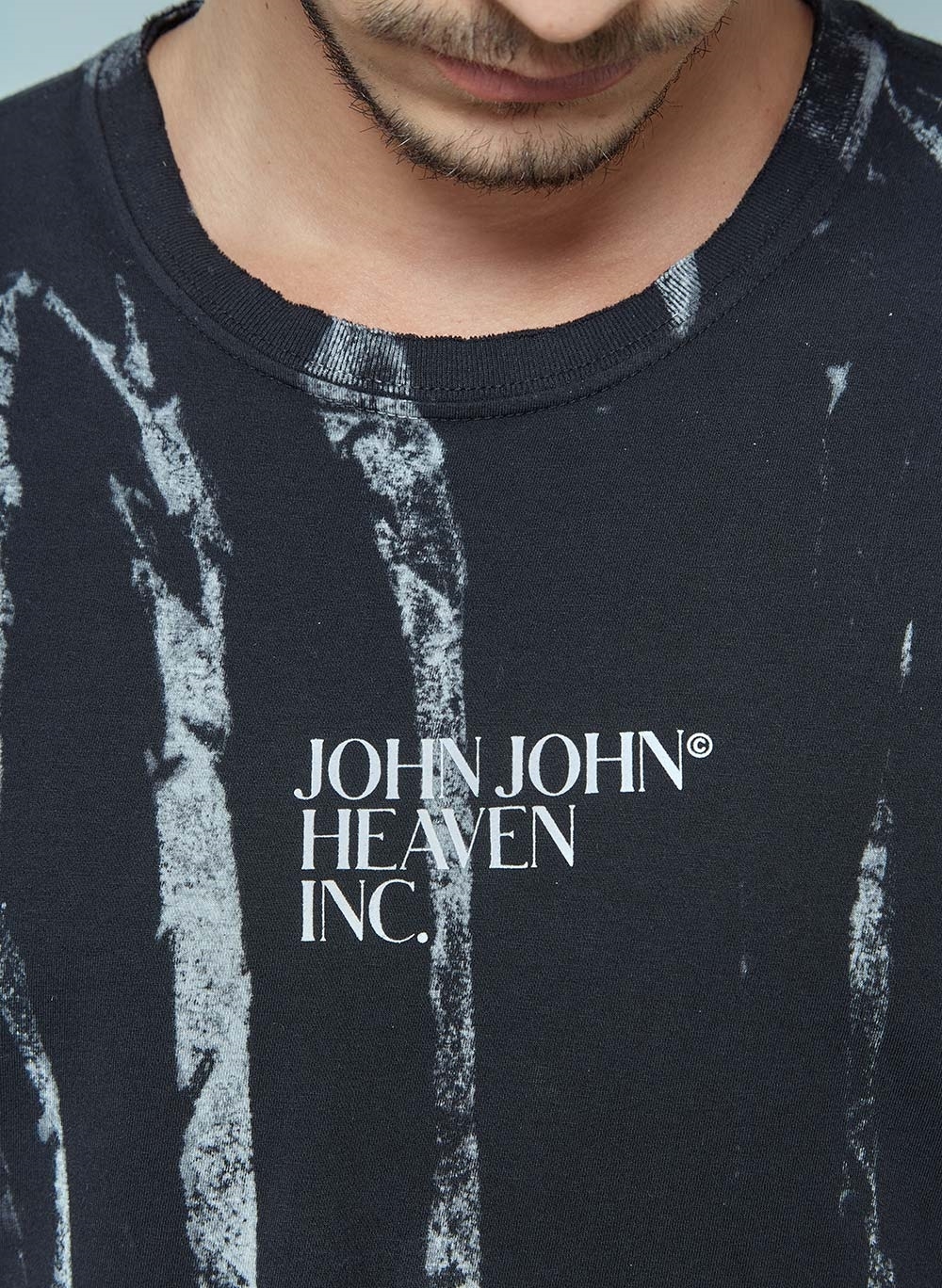 Camiseta John John Logo Mescla Masculina 42.54.2244