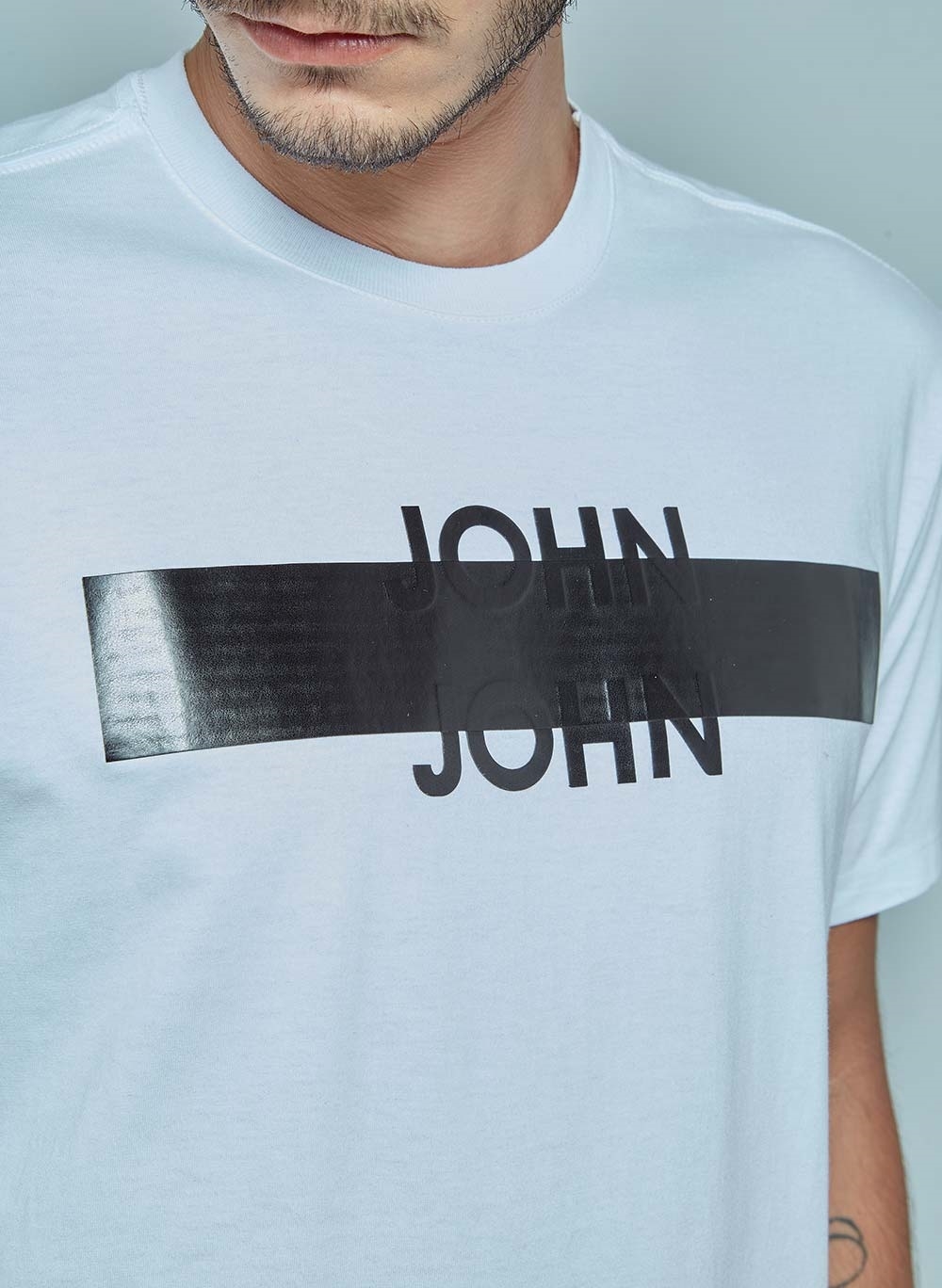 Camiseta John John Transfer Masculina - Alcateia Moda Masculina