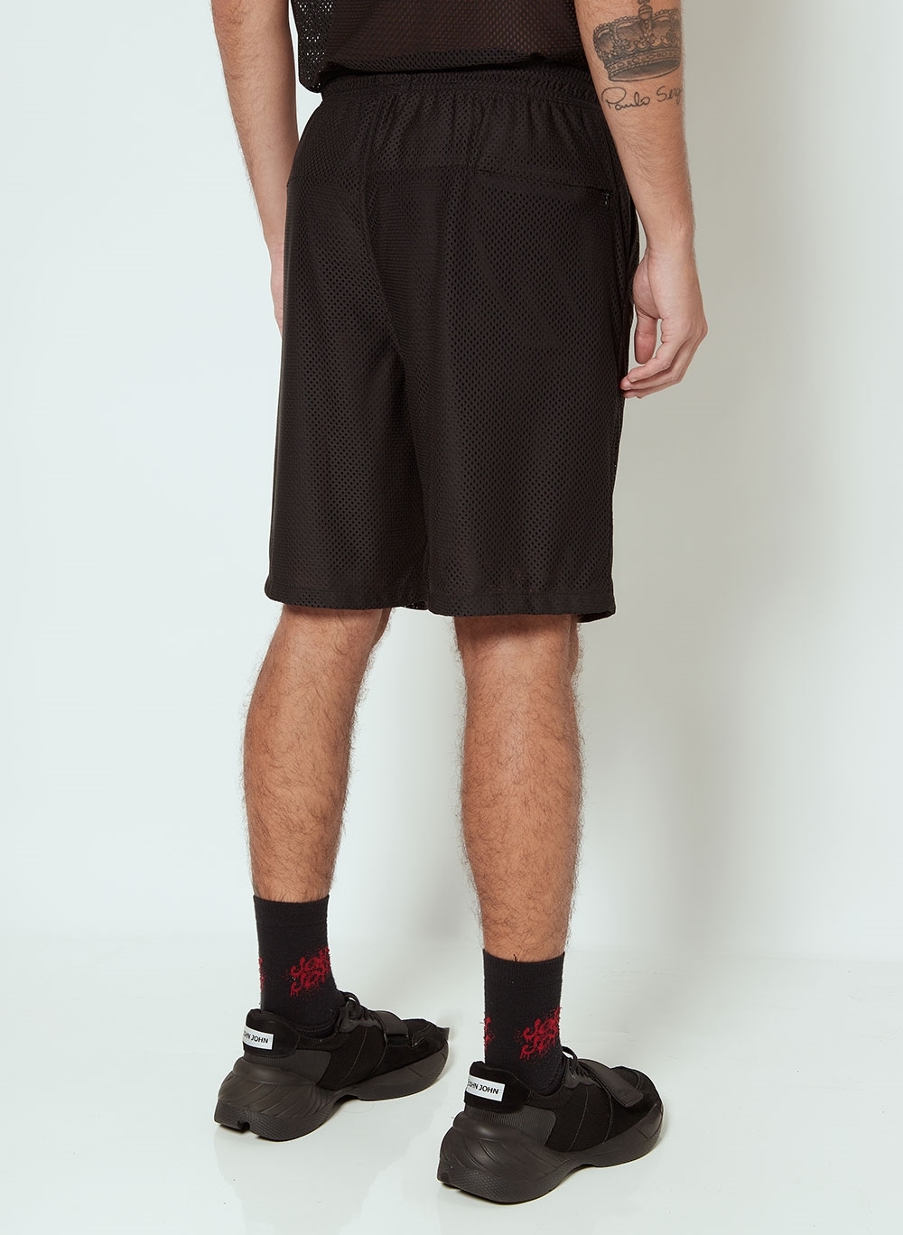 Mesh Shorts - Black - Men