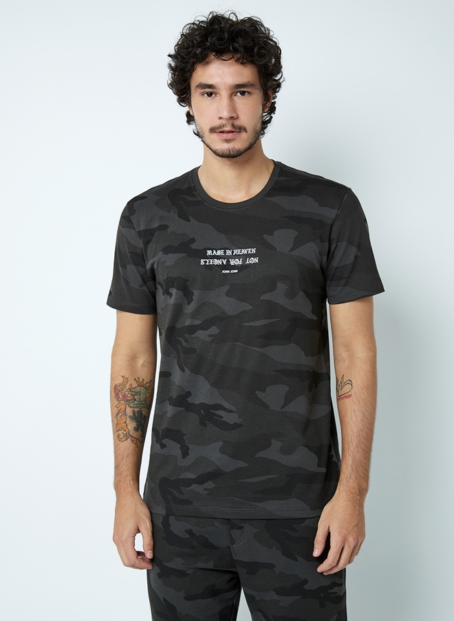 Camiseta John John Caveira Made in Heaven Masculina em Promoção na  Americanas