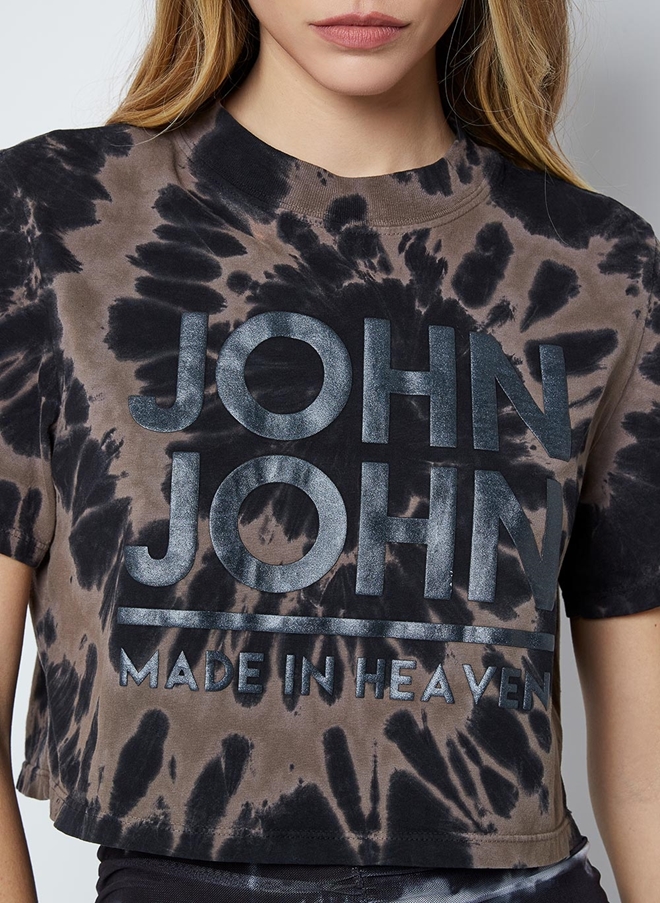 Camiseta Tie Dye John John Caveira 