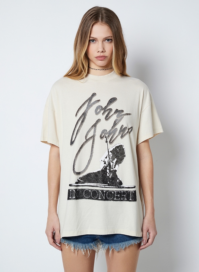 Camiseta John John  Camiseta Feminina John John Nunca Usado