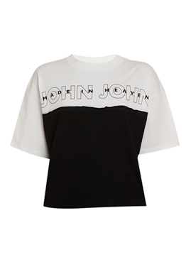 Camiseta Cropped John John Key Branca - Compre Agora