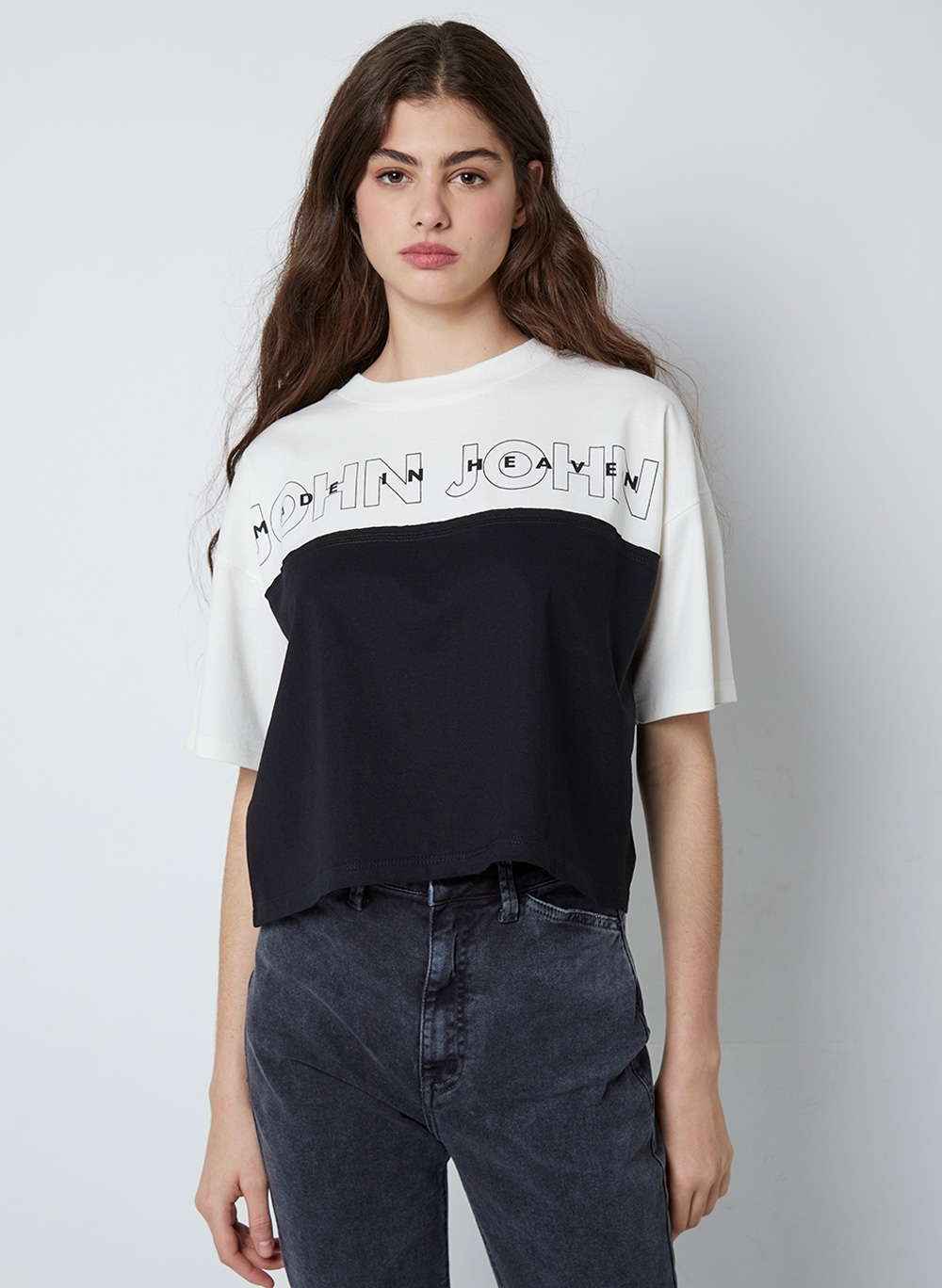 Camiseta John John Basic Off Feminina 03.02.1819 - Camiseta John