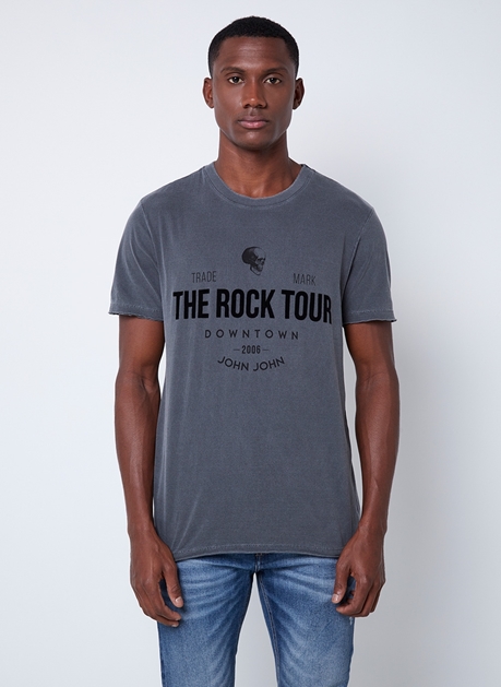 CAMISETA JOHN JOHN ROCK SHOW MASCULINA - Bampas