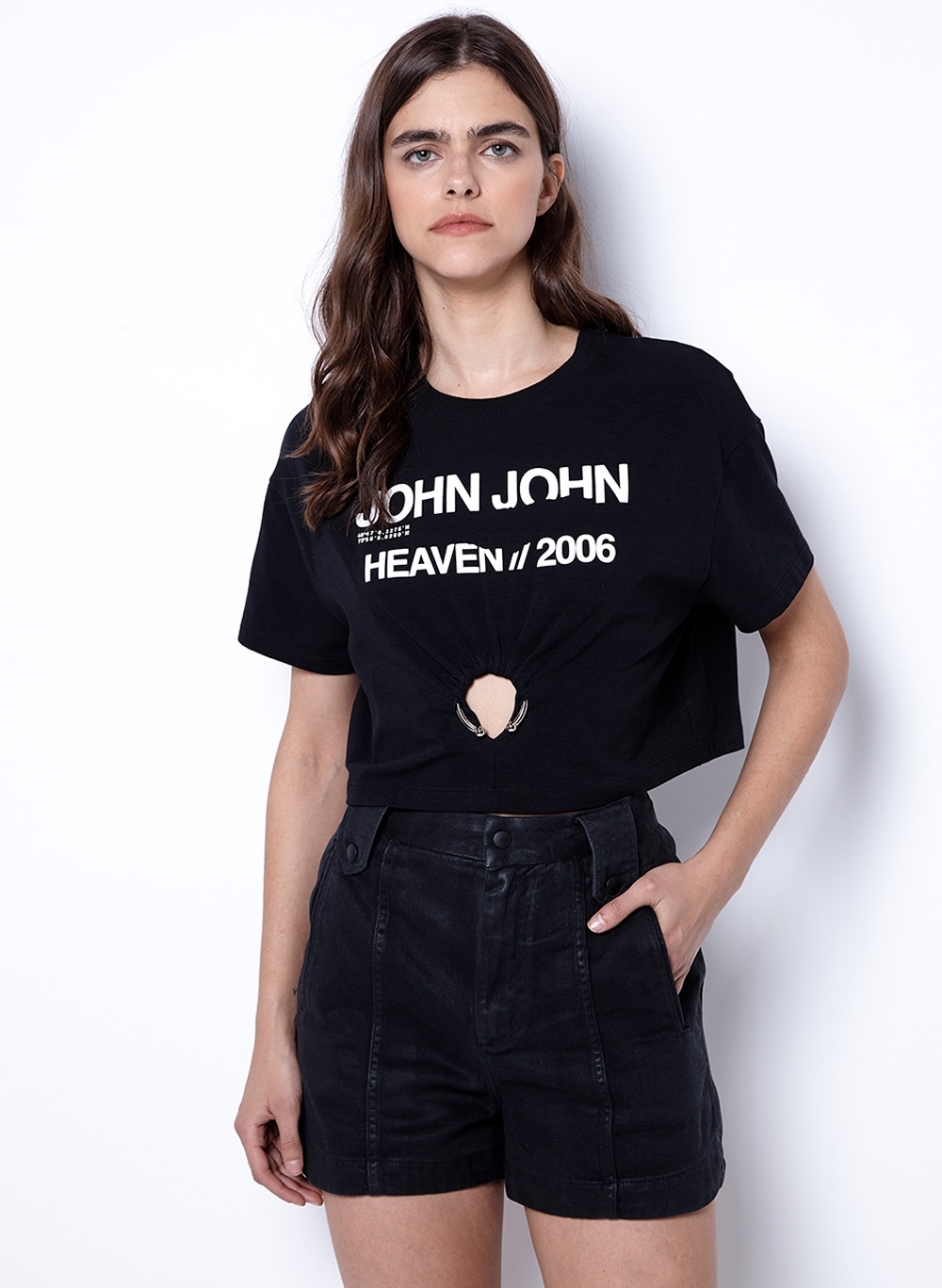 Camiseta Made In Heaven II John John Feminina 03.02.2293 - Camiseta Made In  Heaven II John John Feminina - JOHN JOHN FEM