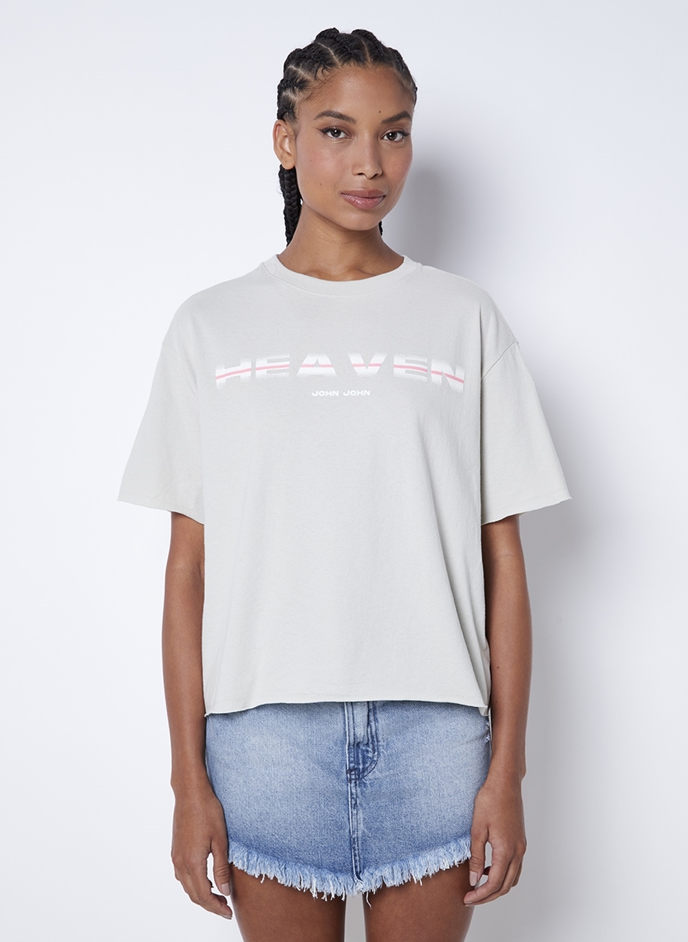 Camiseta Made In Heaven II John John Feminina 03.02.2293 - Camiseta Made In  Heaven II John John Feminina - JOHN JOHN FEM