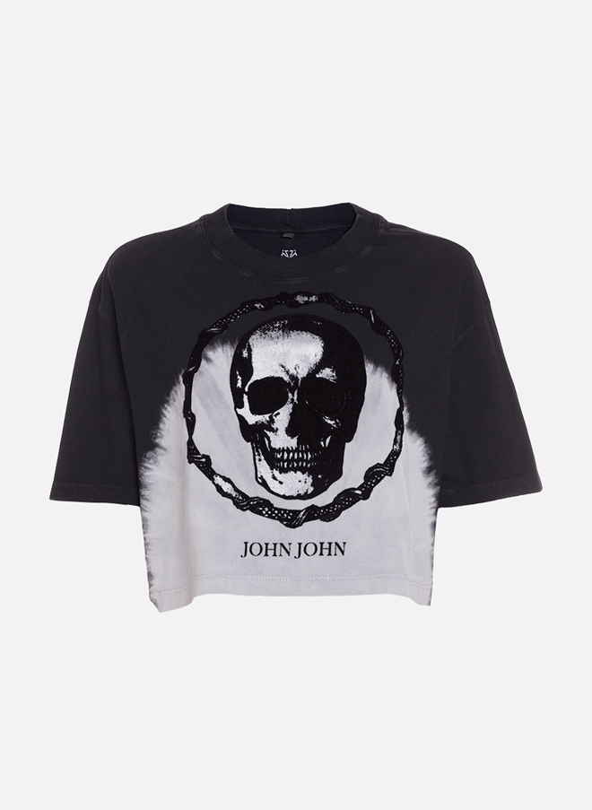 Estaleiro Store - Camiseta John John Skull América Feminina