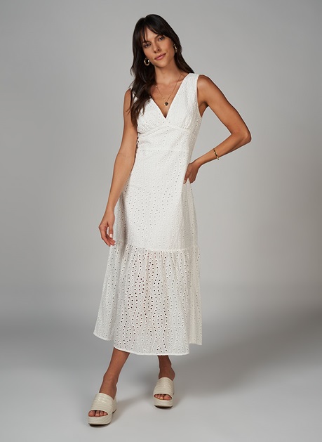 Vestido cheap branco dudalina