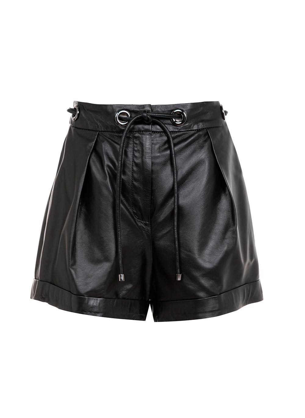 SHORTS NO TYPE CORDÃO PRETO