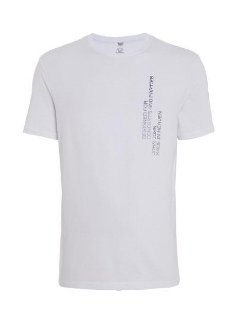 Camiseta John John Masculina Regular Made In Heaven Off-White