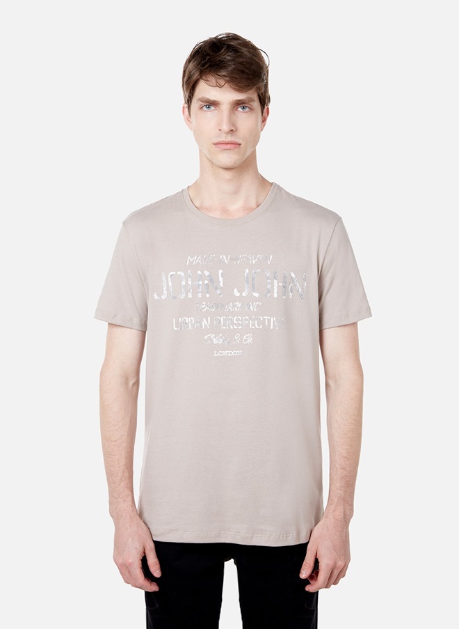 Camiseta Sl Estampa Text John John