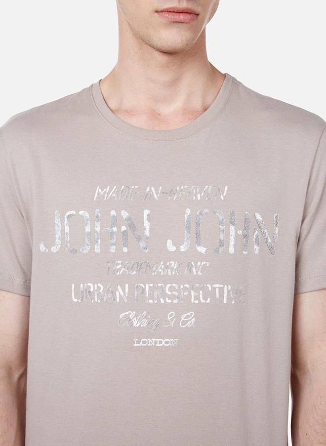 Camiseta Sl Estampa Text John John