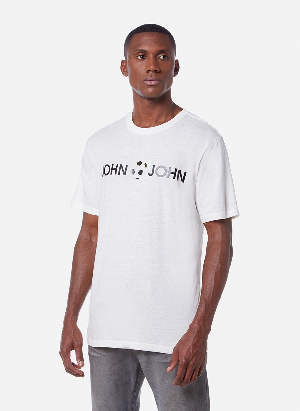 Camiseta Regular Fit Cup John John Masculina 42.54.5339 - Camiseta