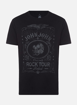Camiseta John John Rock Tour Preta - Compre Agora