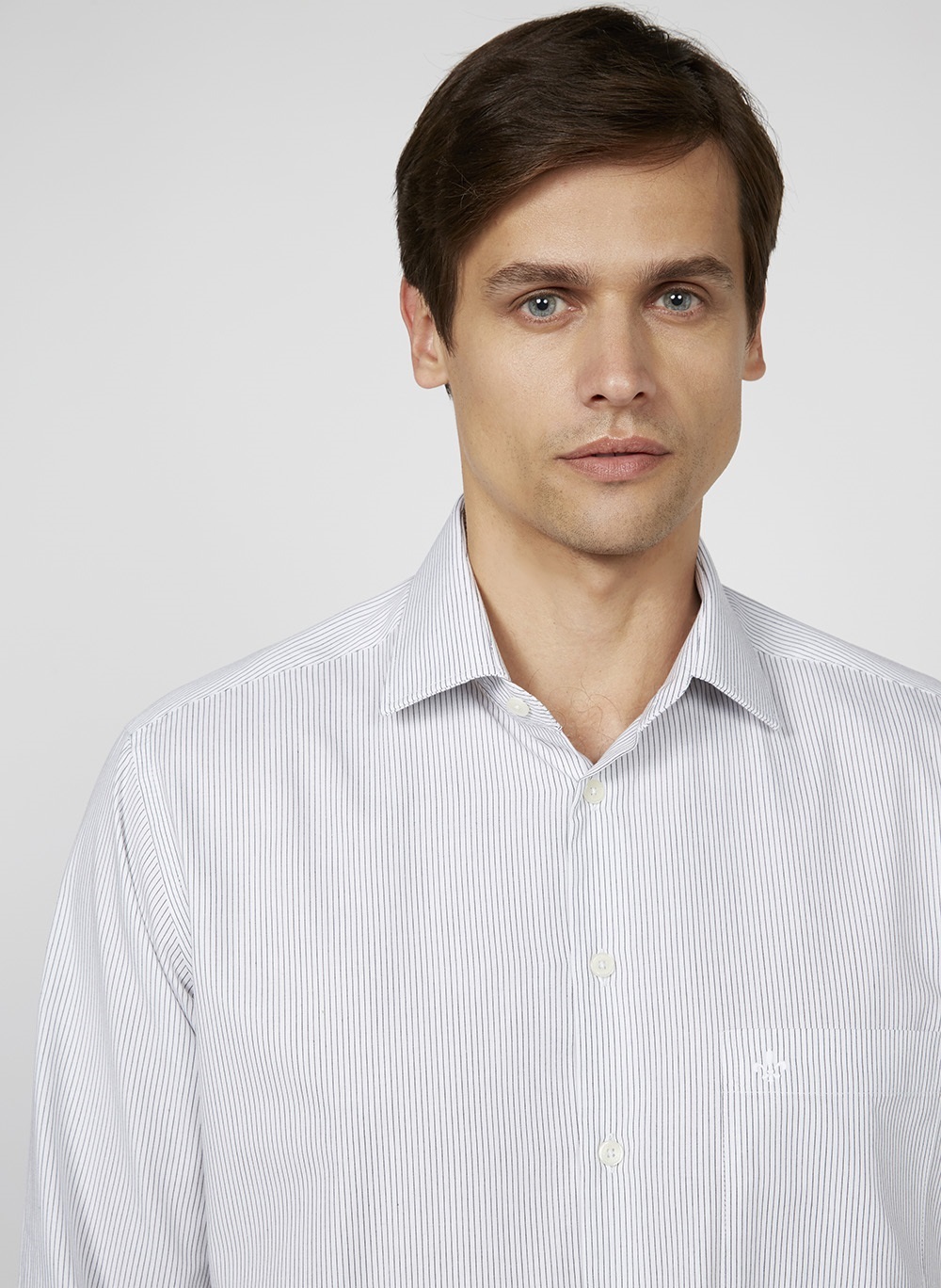 Camisa dudalina listrada sales masculina