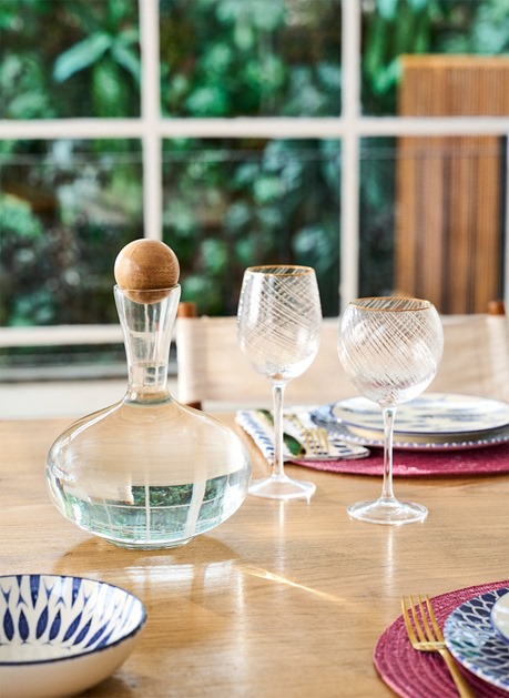 Vidro Decor Le Lis Casa Glass Wood I 52.61.0182 Le Lis Loja Online