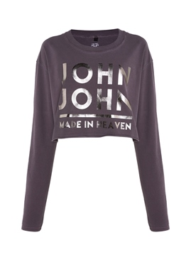 Camiseta John John Line Cinza - Compre Agora