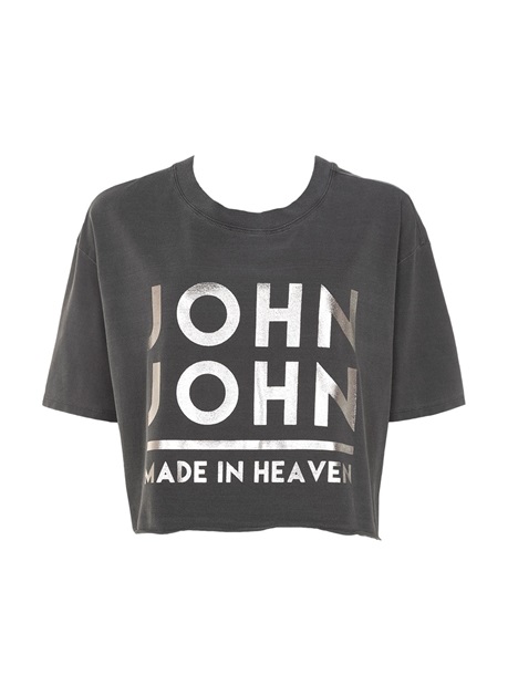 Camiseta John John Cropped Made In Heave Feminina