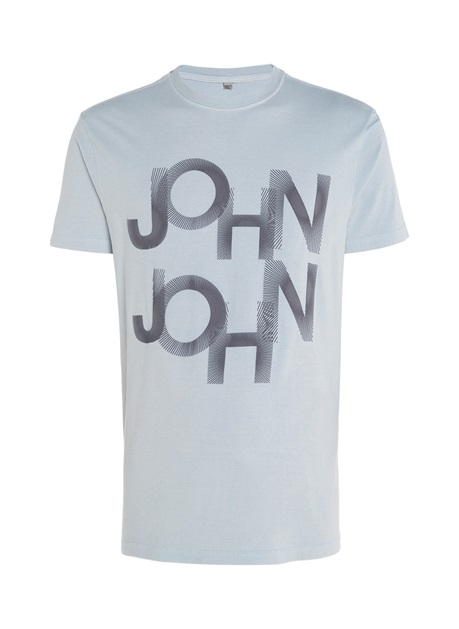 Camiseta John John Logo Azul - Faz a Boa!
