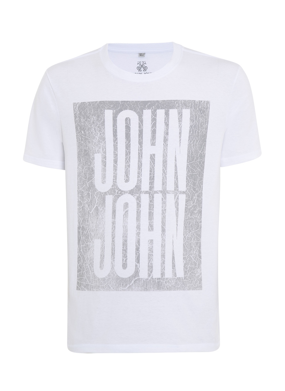 Camiseta Regular Fit Pyramid John John Masculina - John John