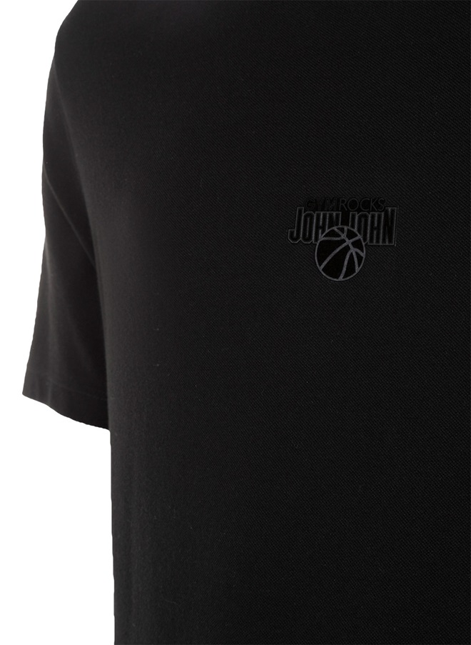 Camiseta Regular Fit Over Black John John Masculina