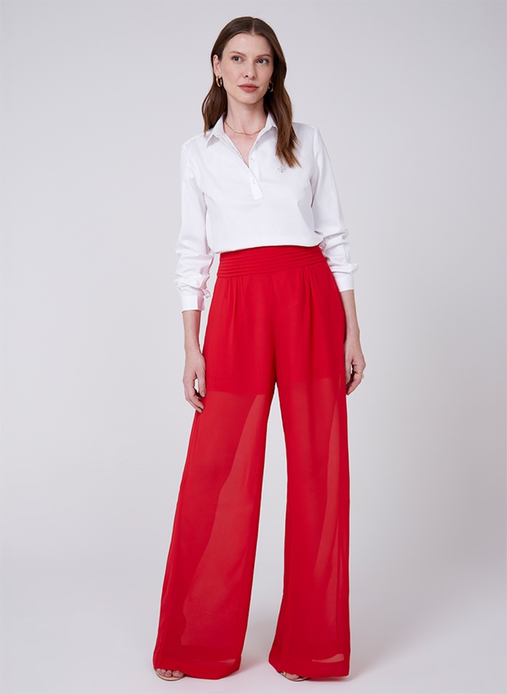 Camisa dudalina feminina listrada hotsell