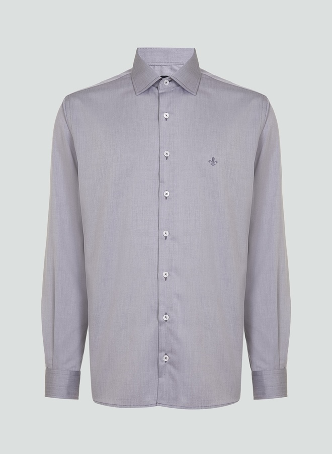 Camisa Confort Lisa Dudalina Masculina Camisa Confort Lisa