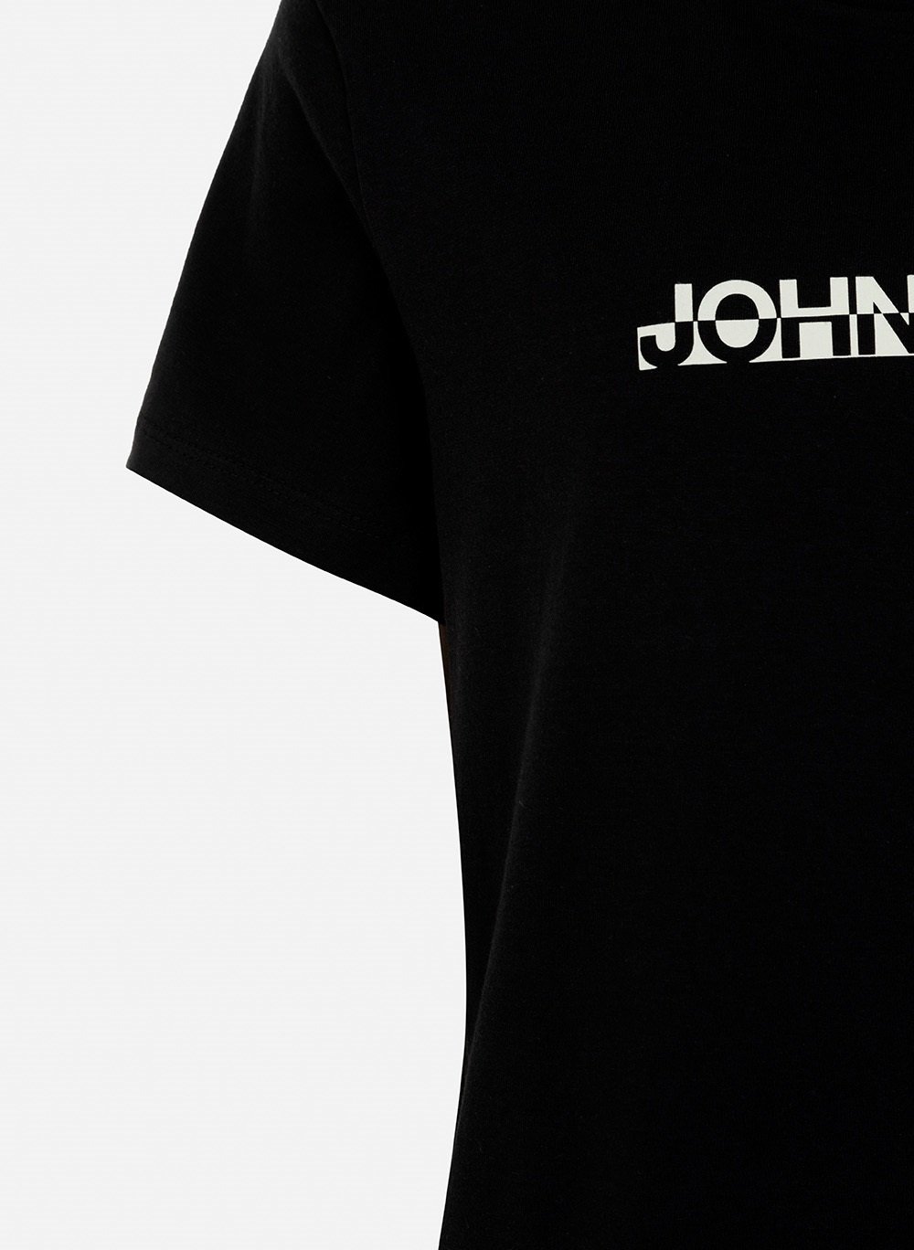 Camiseta John John Line Feminina Preta em Promoção na Americanas